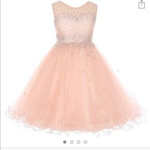 Girls pageant dress